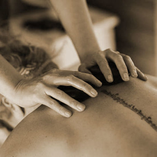Bild von Hot Stone-Massage 60min